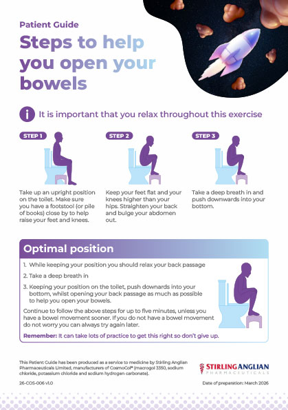 Proper Poop Instructions CosmoCol Half® – Information for Healthcare Professionals - Stirling ...
